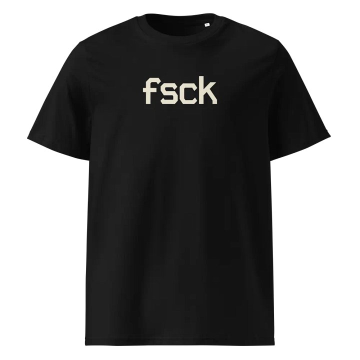 For fsck's sake - Organic Cotton Tee product image (1)