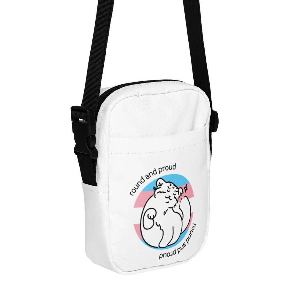 Round and Proud Manul Transgender Version - Small Bag product image (1)