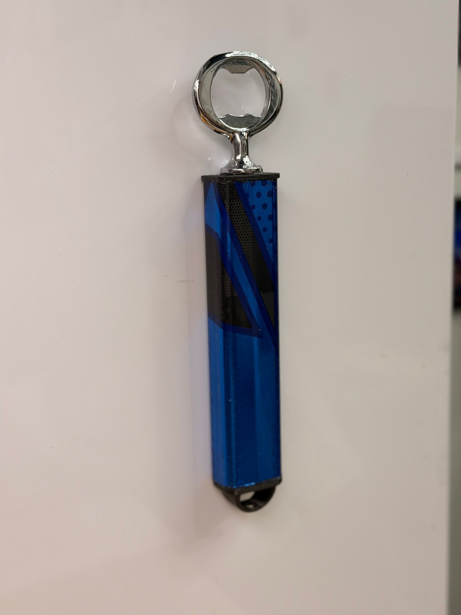 Enforcer Hockey Stick Bottle Opener - The Blue Boy (Broken-In) product image (5)