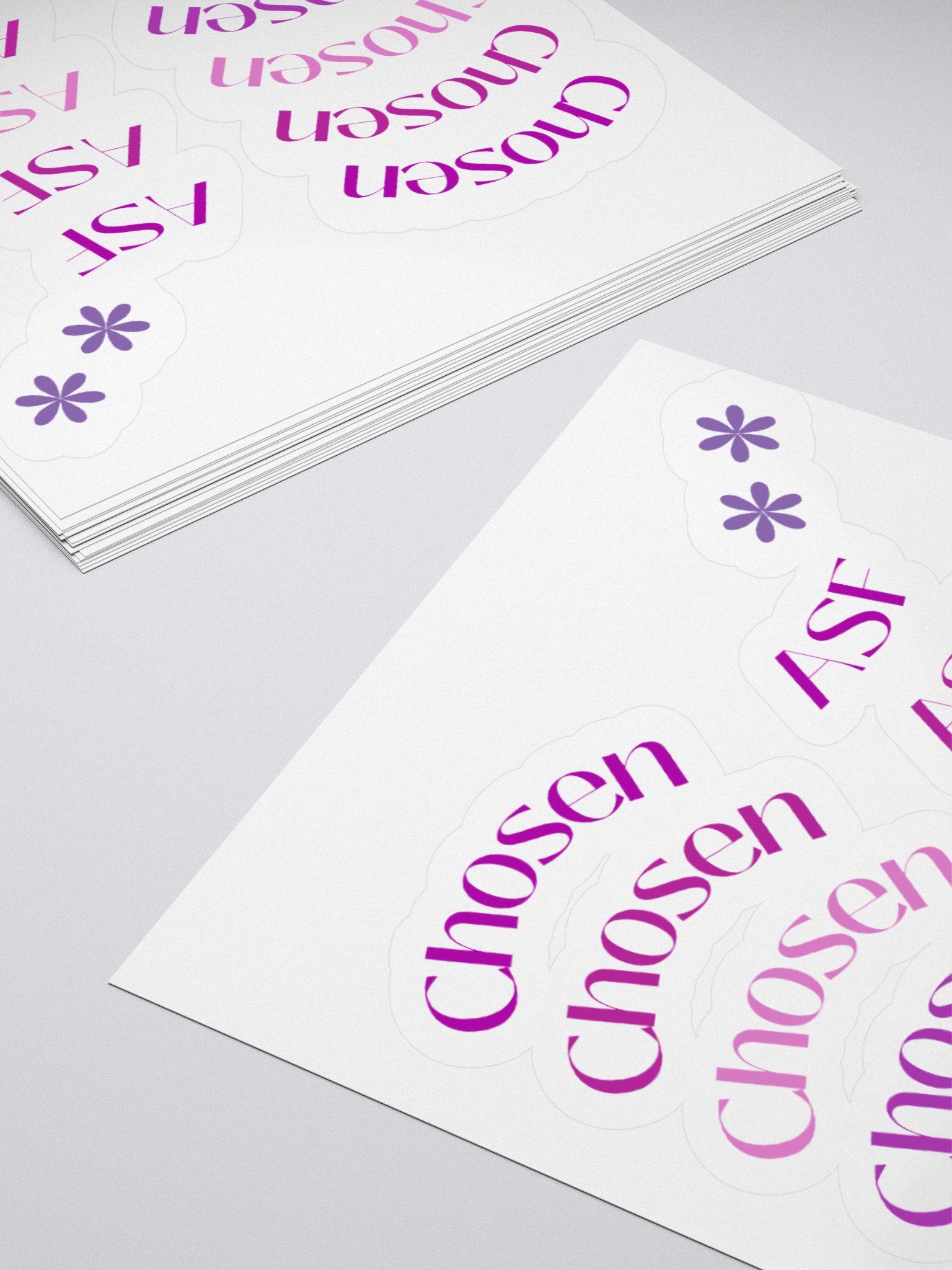 Chosen ASF Kiss Cut Stickers product image (4)
