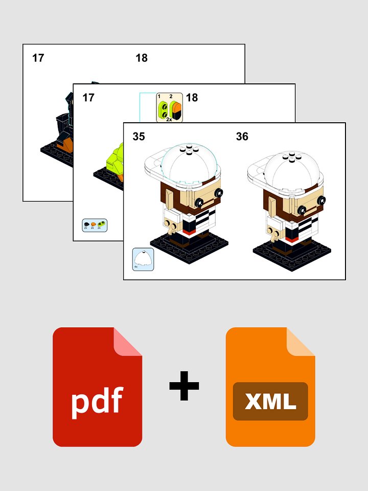 Pix, Bowser + Rip Combo PDF and Parts List product image (2)