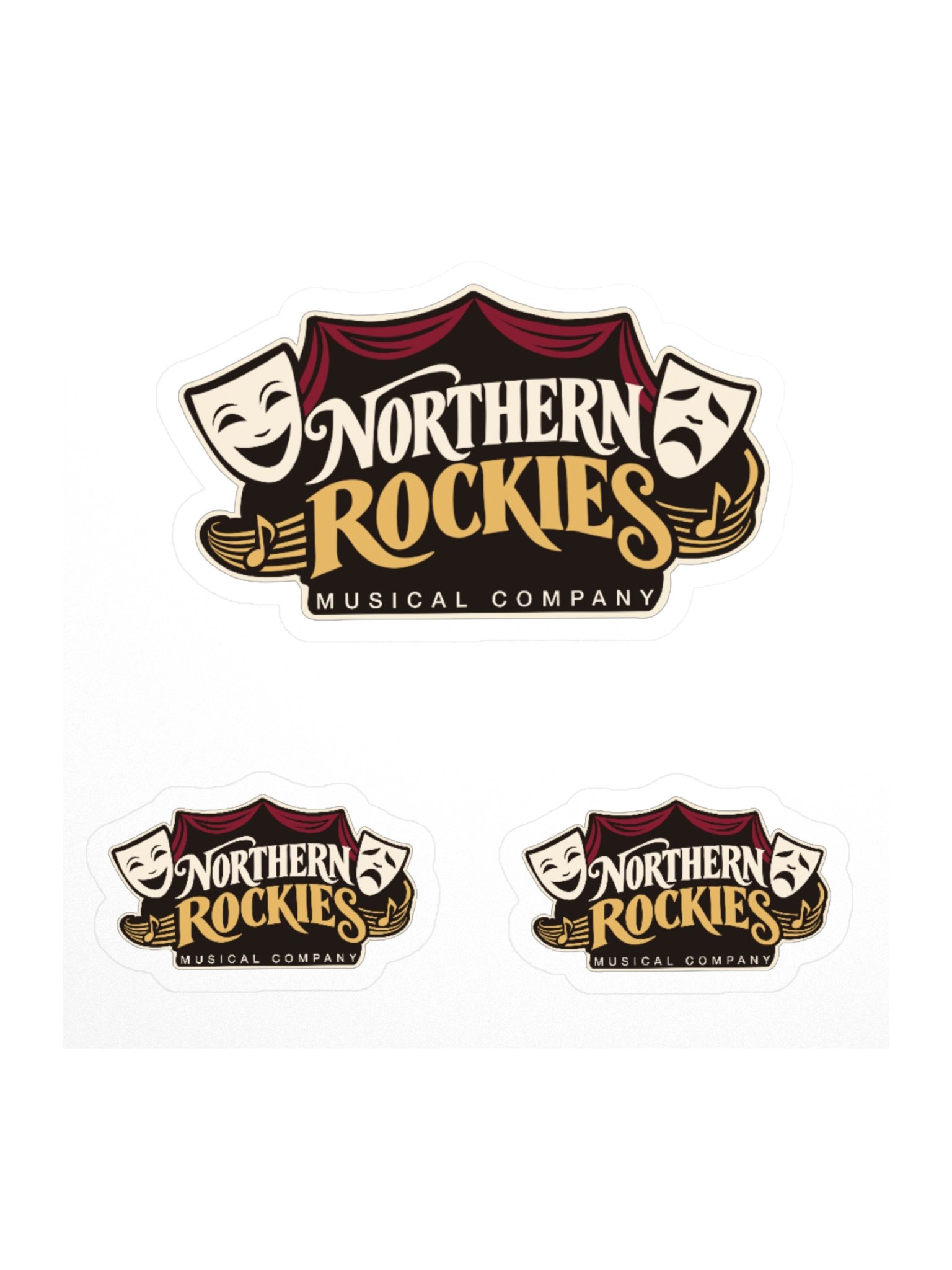 Northern Rockies Musical Company Stickers product image (1)