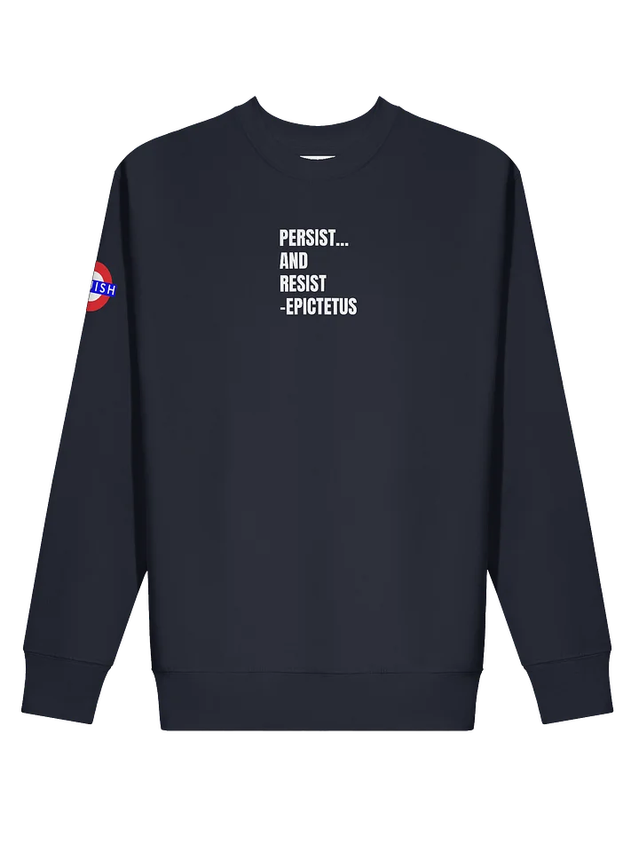 Persist and Resist Crewneck V1 - White product image (1)
