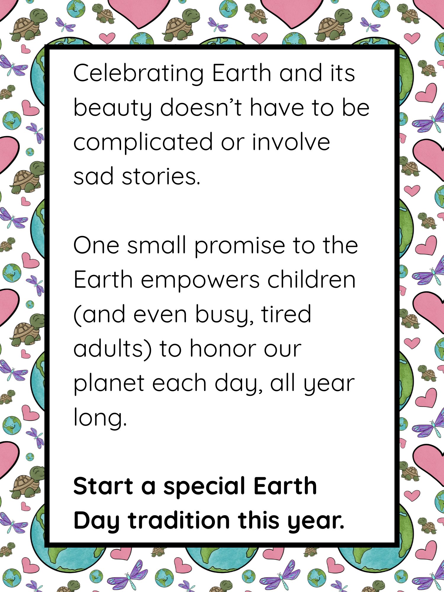 Promises to the Earth: A Coloring Minibook product image (2)