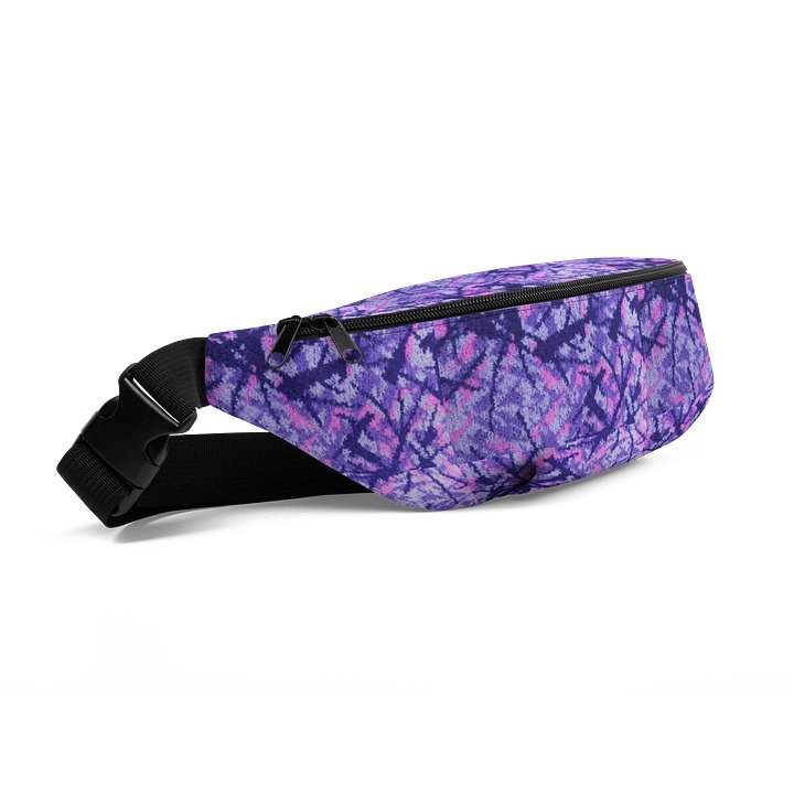 Waist Bag Purple Plush Danish Style Pattern product image (2)