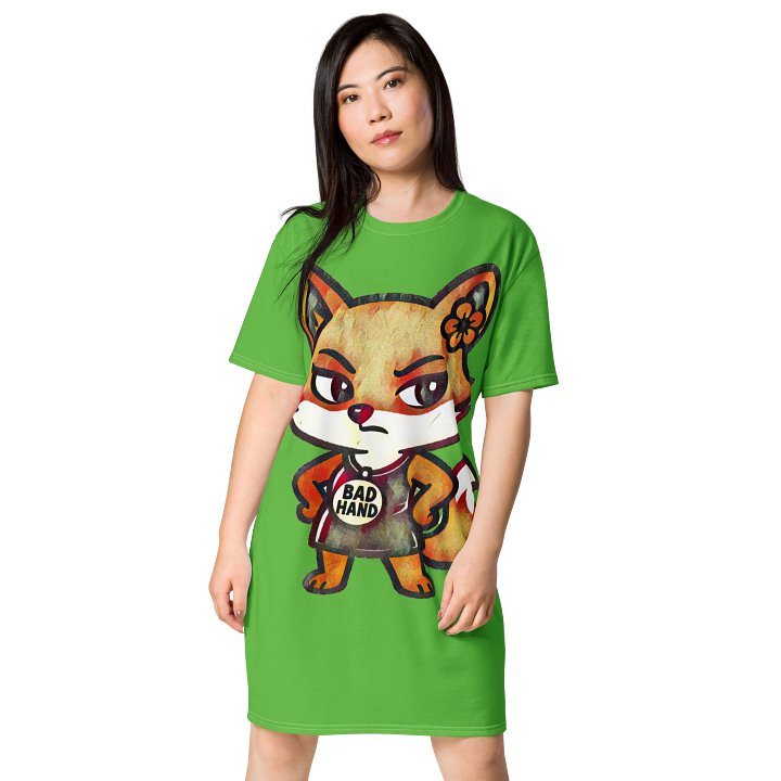 Foxy Eat Your Greens Shirt Dress product image (1)