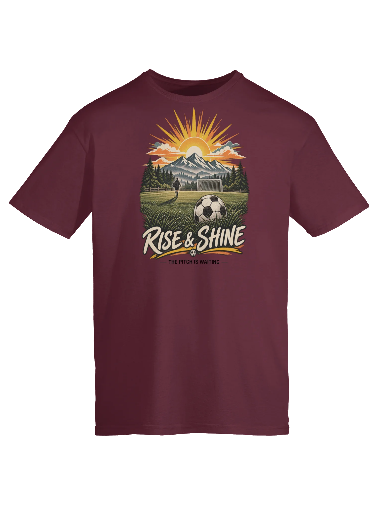 Rise & Shine Soccer Sunrise Tee product image (5)