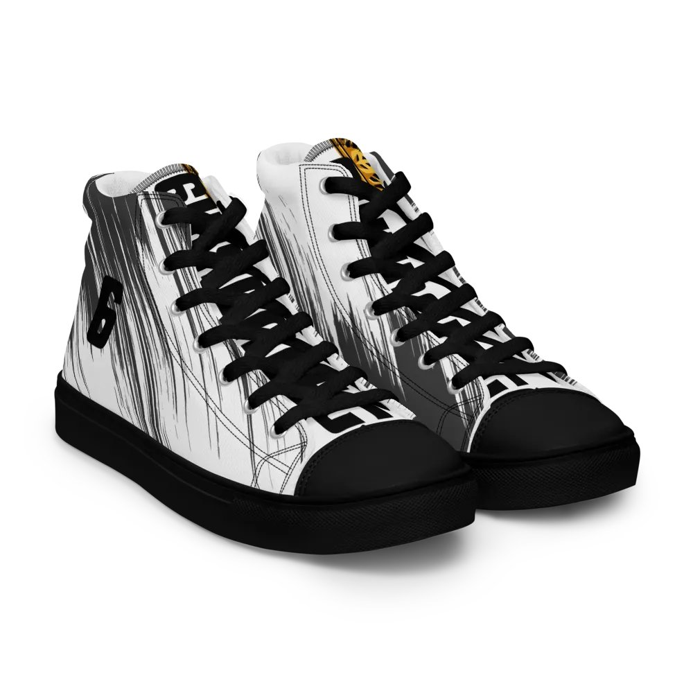 DA6iXXWRLD X 6iXX 1's High Tops Zebra Skin Edition product image (12)
