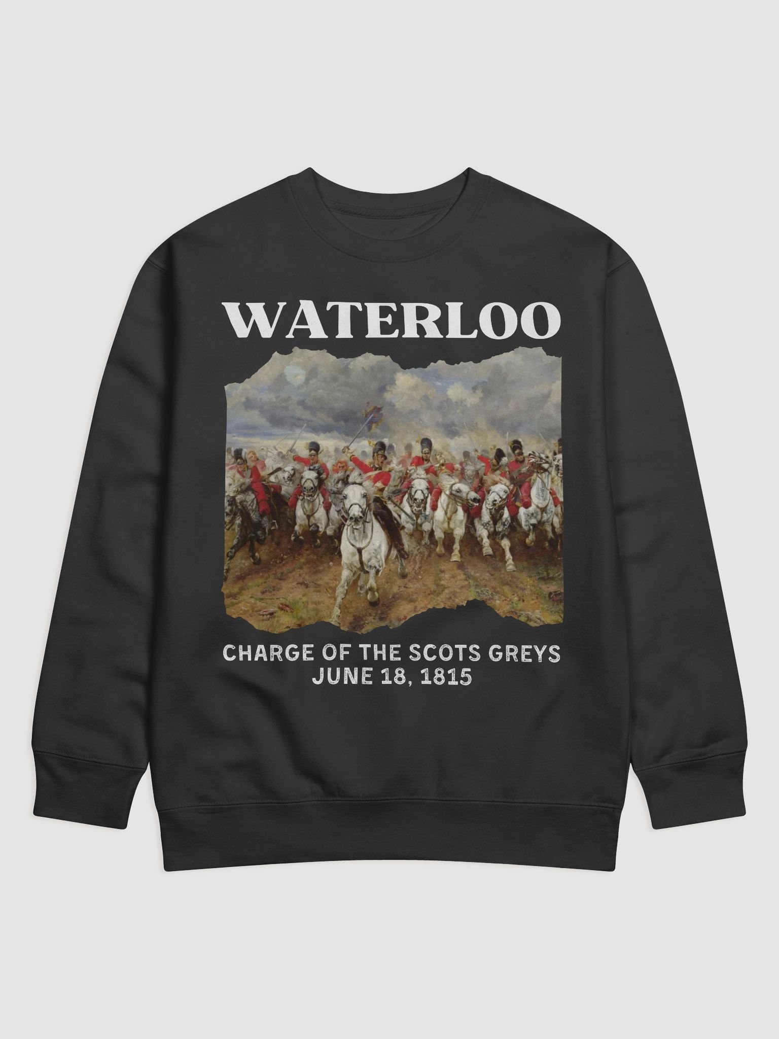 Waterloo - Charge of the Scots Greys Sweatshirt product image (1)