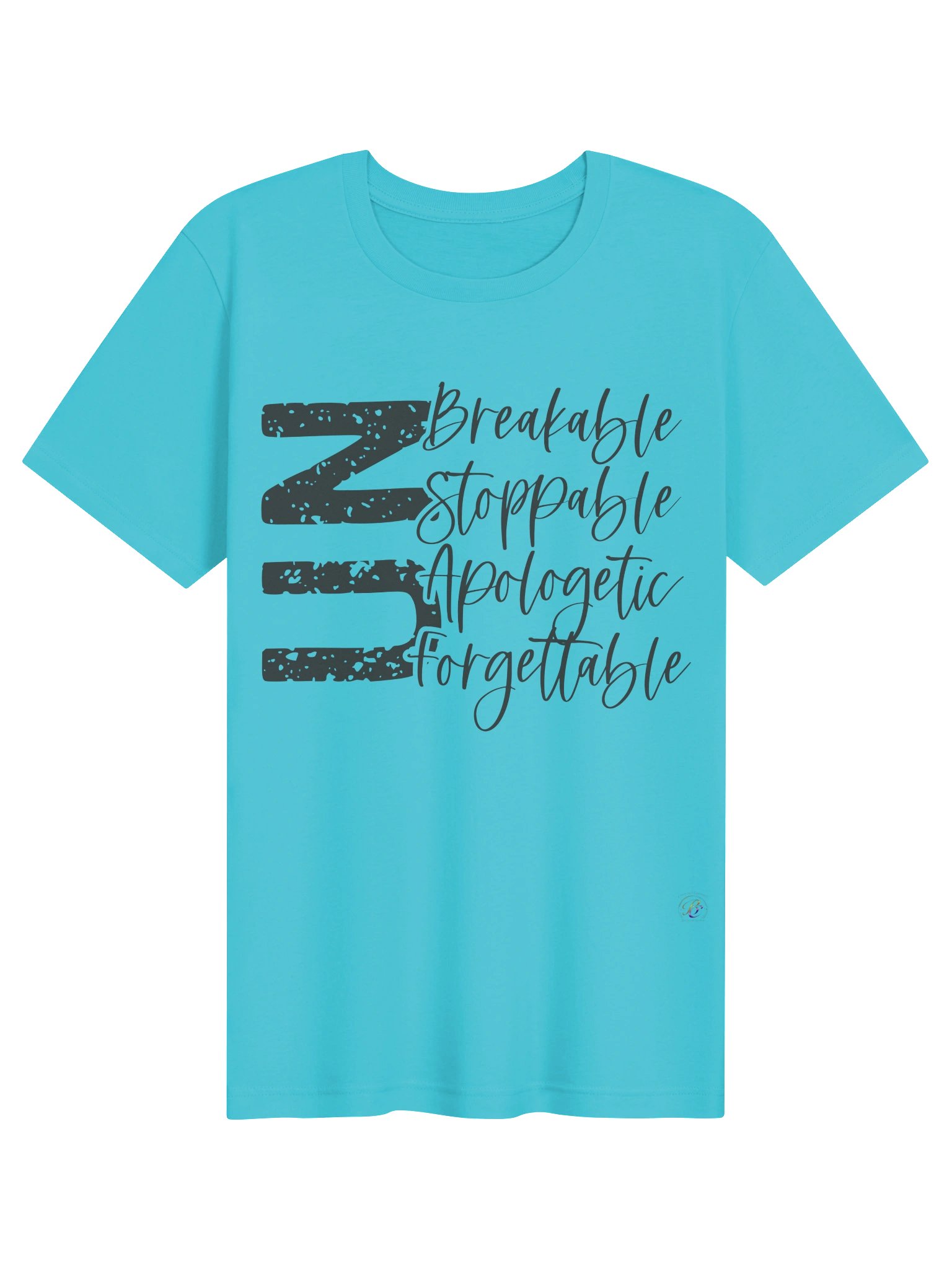 The Four Pillars of Becoming: Unbreakable, Unstoppable, Unapologetic, Unforgettable Ladies Tee product image (1)