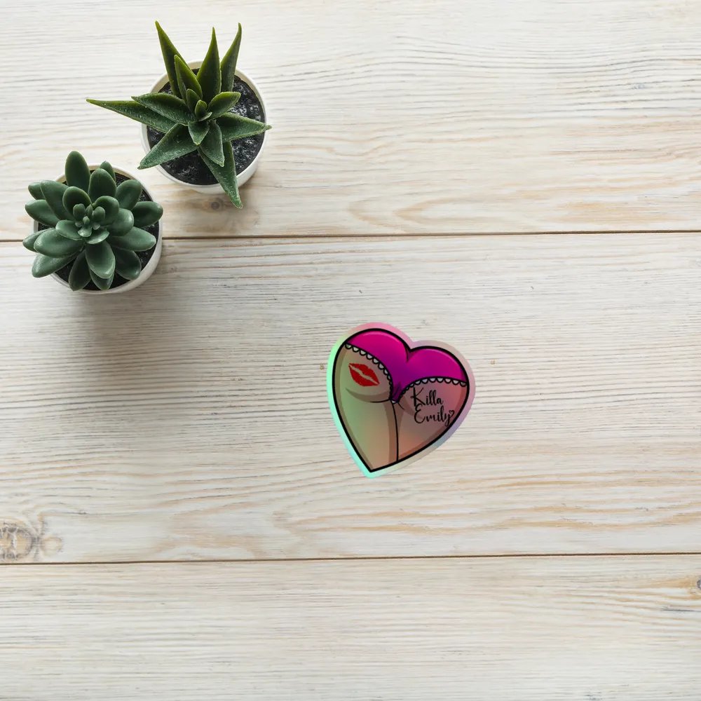 HEART BUTT STICKER product image (10)