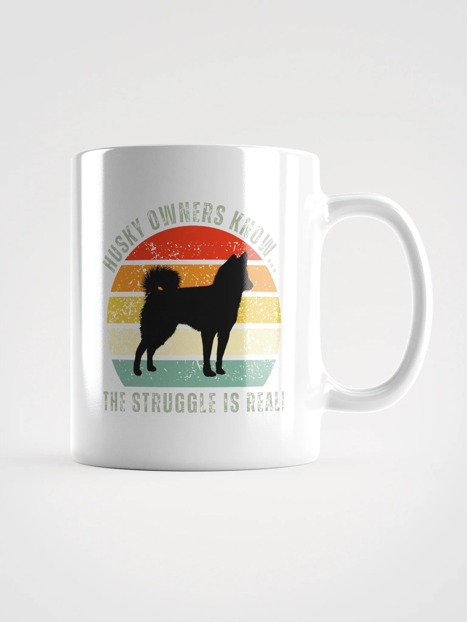 Retro Dog Silhouette Mug product image (1)