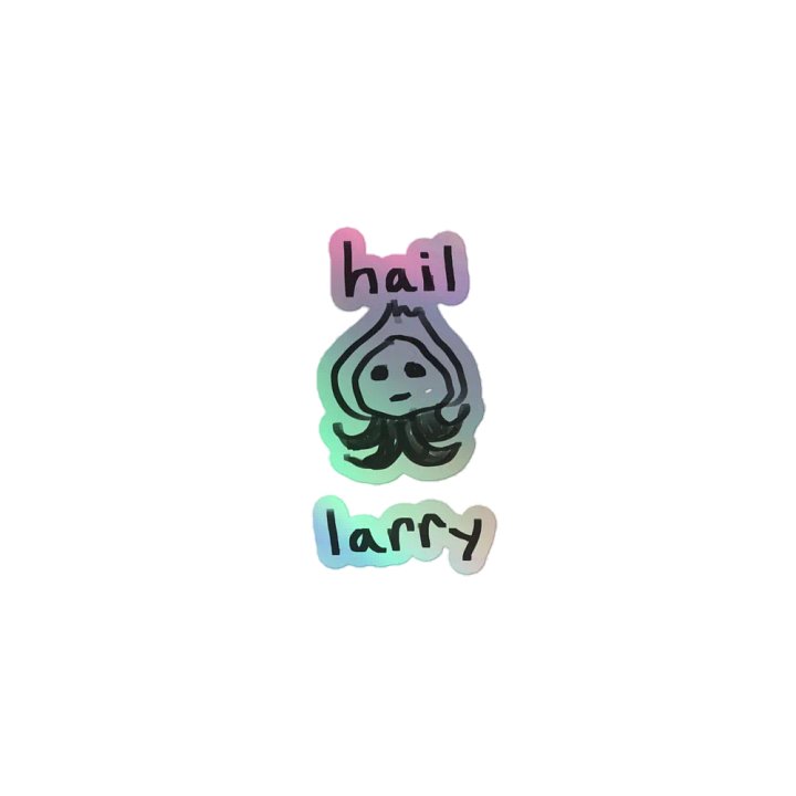 Hail Larry sticker product image (1)