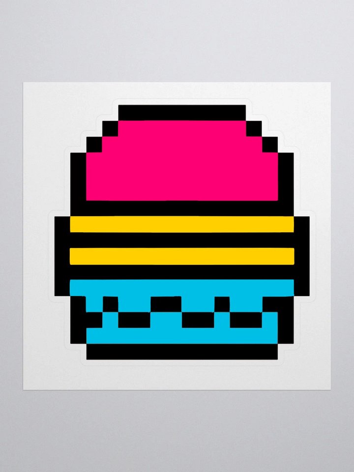 Pansexual Pride Bun Sticker product image (2)