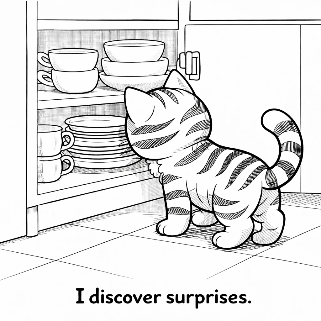 Whiskers the Cat’s Kitchen Adventure Coloring Book product image (4)