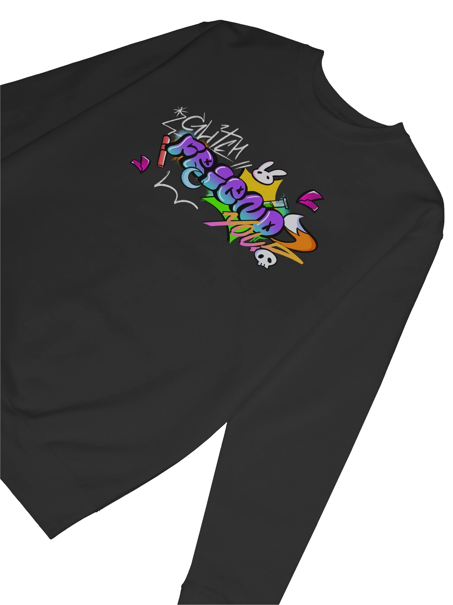 Friend Graffiti Crewneck - Adult Sizes product image (33)