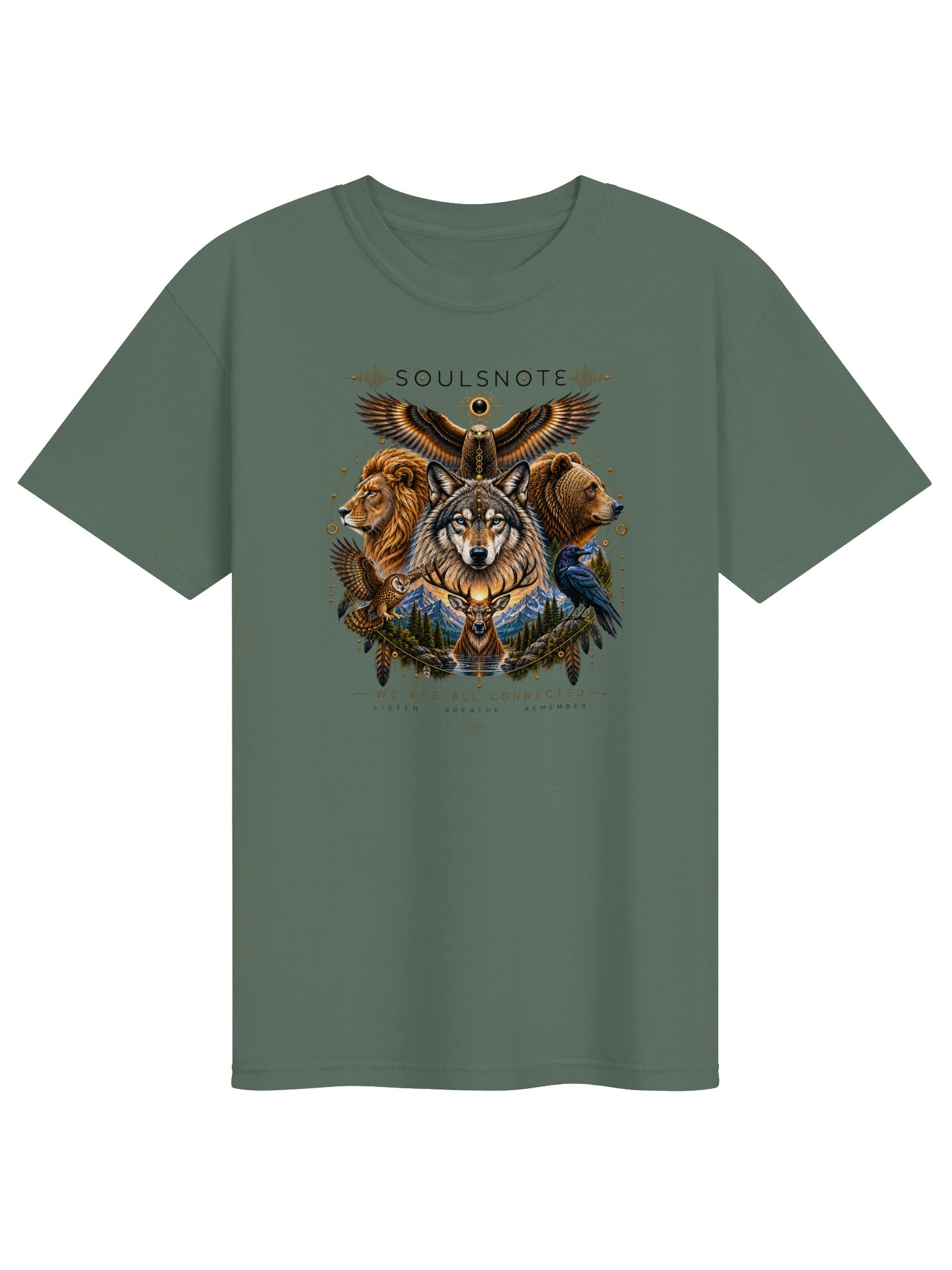 SOULSNOTE SPIRIT ANIMAL - UNISEX TEE product image (81)