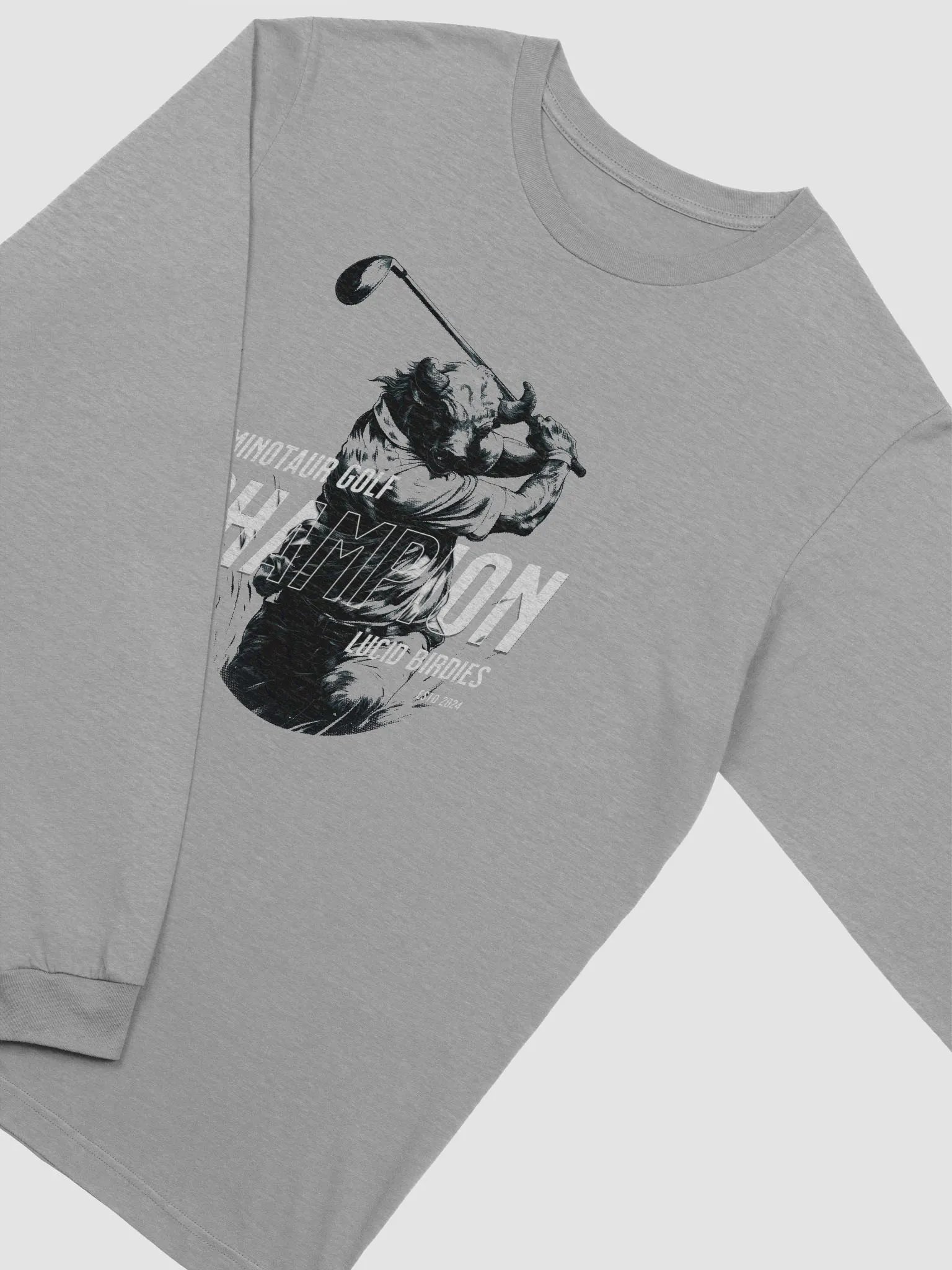 Minotaur Golf Champion - Long sleeve streetwear T-Shirt product image (2)