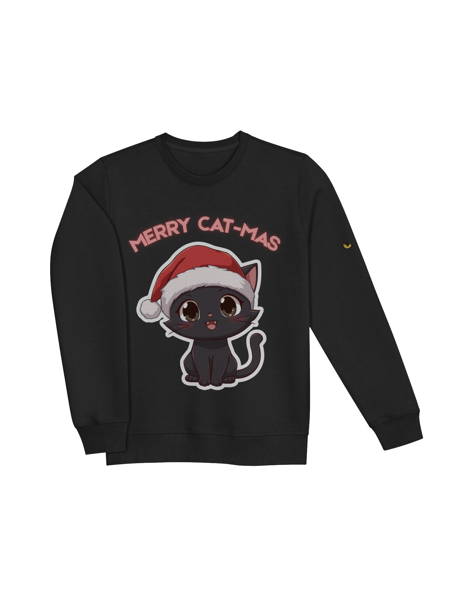 Merry Cat-mas Organic Sweatshirt product image (3)