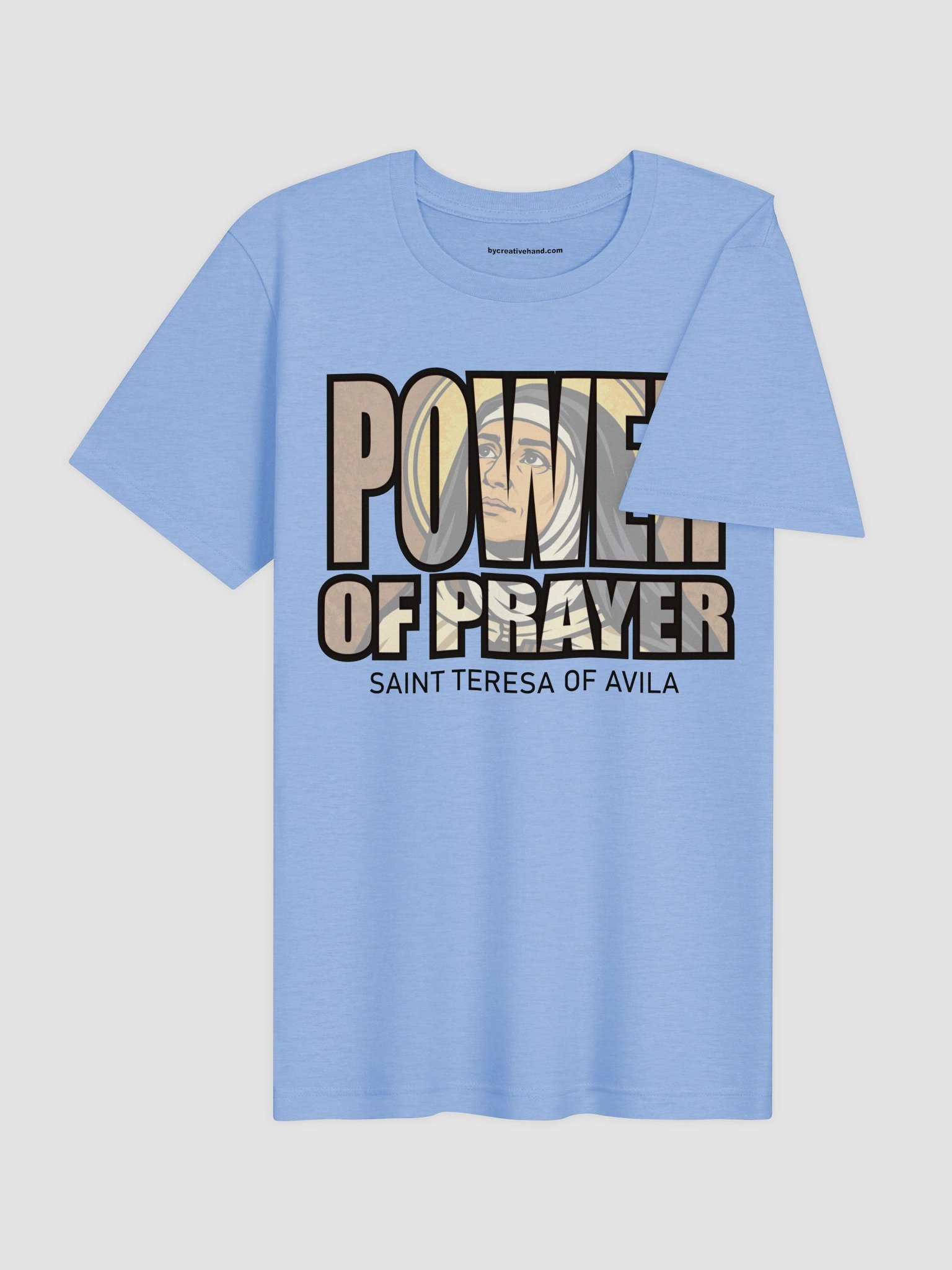 Power of Prayer - Saint Teresa of Avila T-Shirt (Front & Back) product image (4)