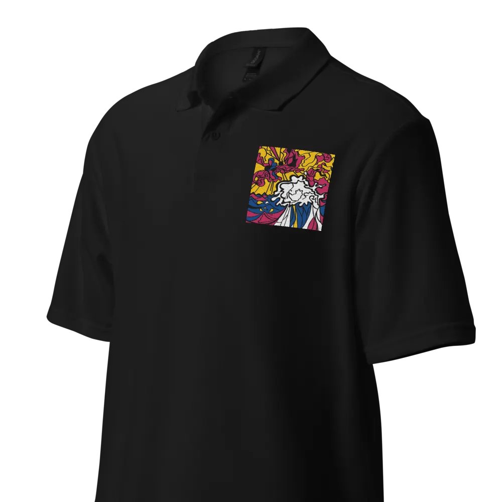 Energize Polo: Abstract Art Inspired Shirt - product image (3)