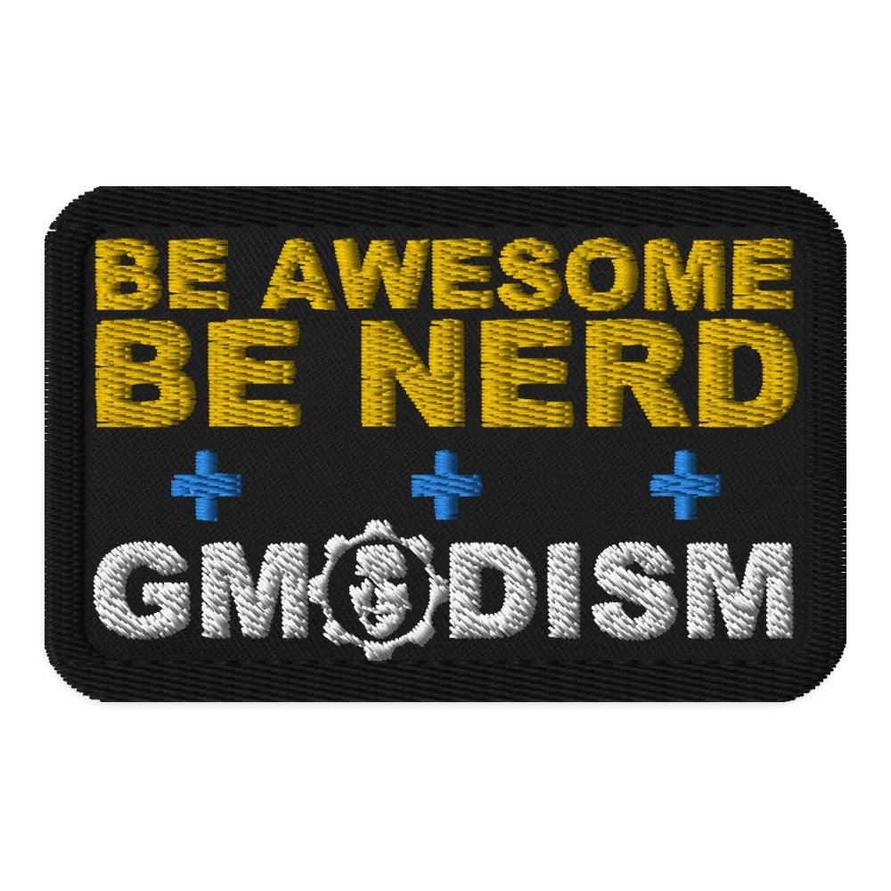 GMODISM Awesome Nerd Badge product image (1)