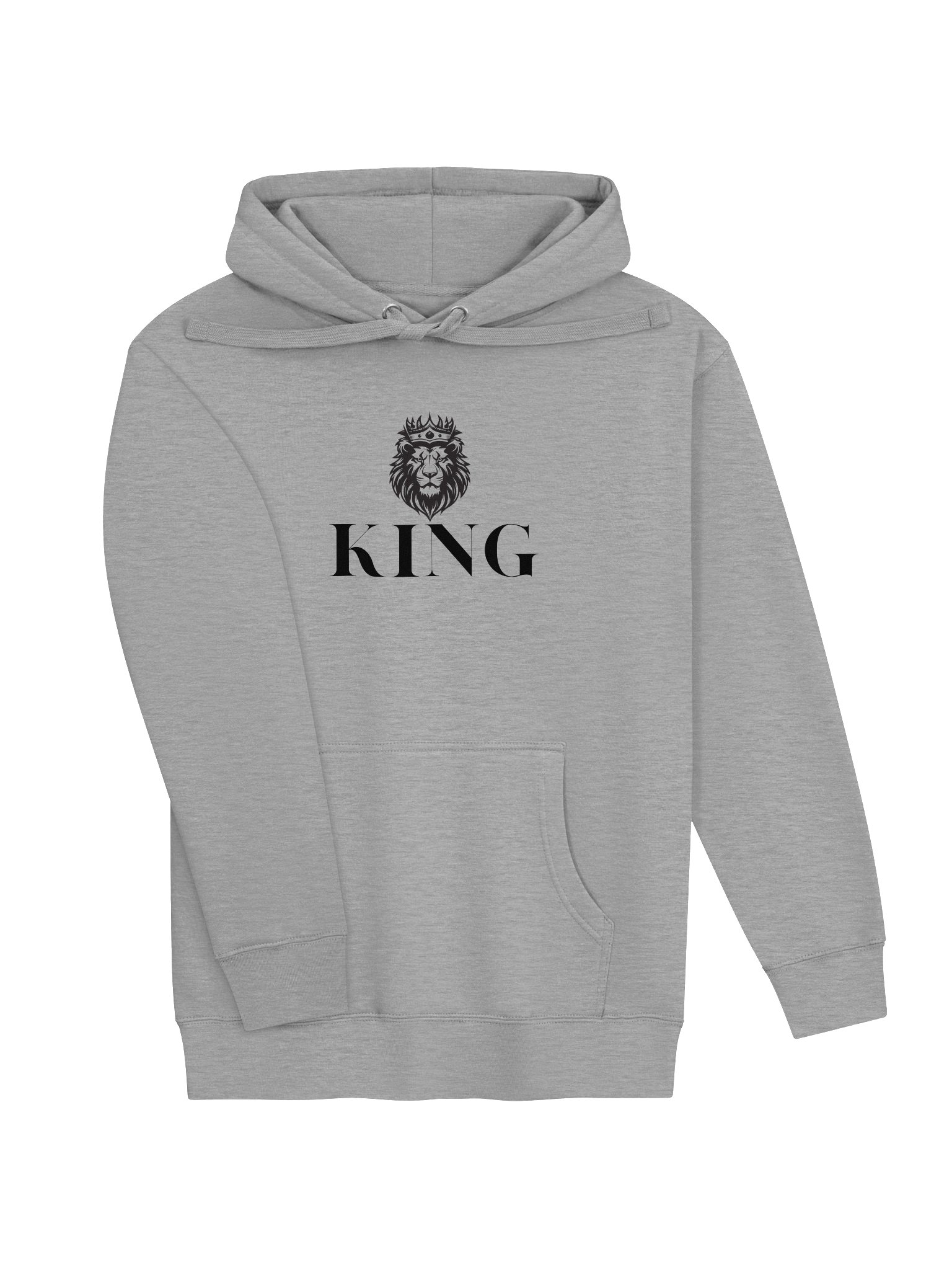 KING Unisex Grey Hoodie product image (3)