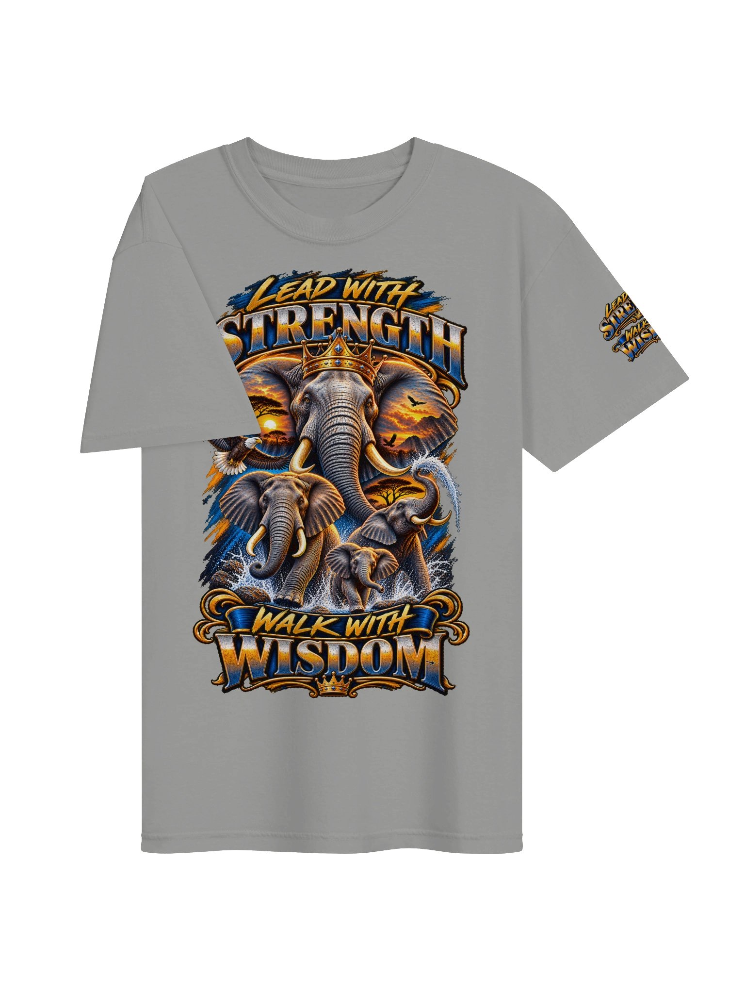 Stop Being Lazy — Lead With Strength, Walk With Wisdom Tee product image (5)