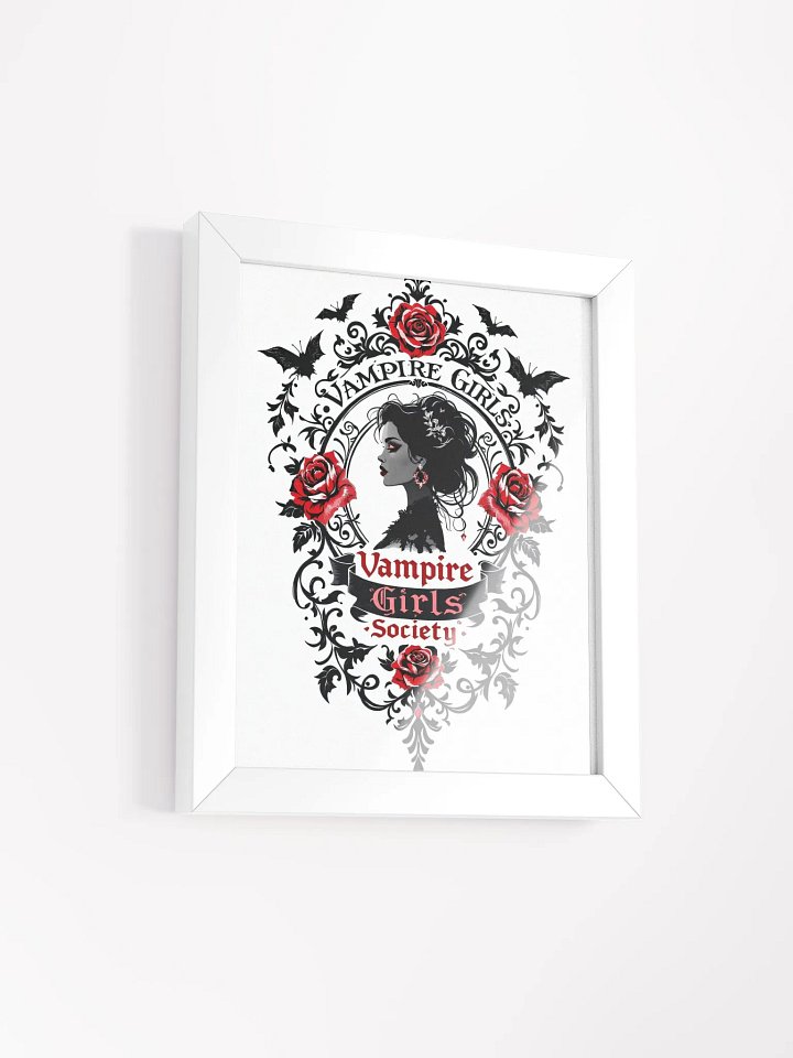 Vampire Girls Society Crest Framed Print product image (17)