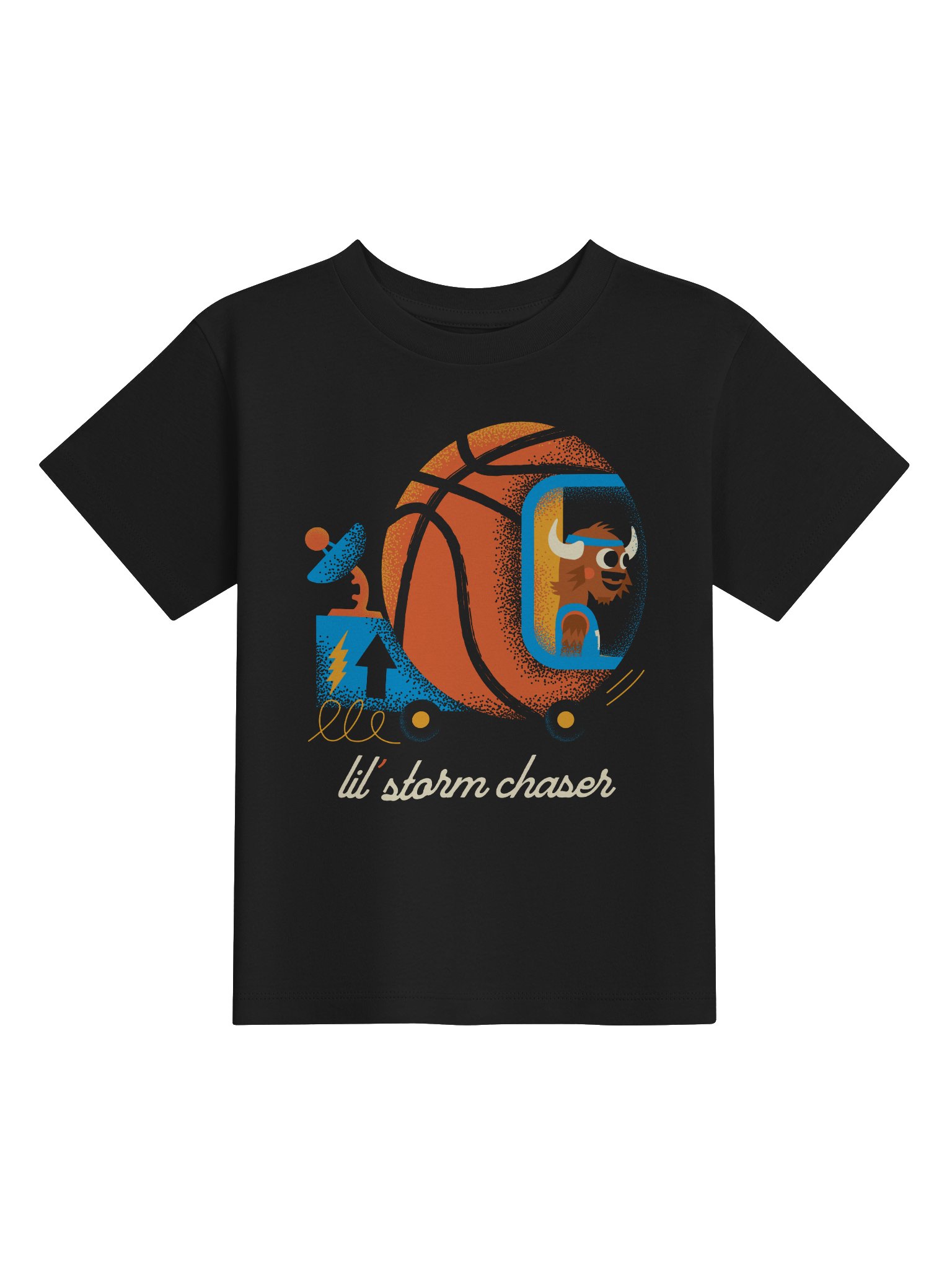 Lil' Storm Chaser Thunder Toddler Tee product image (1)