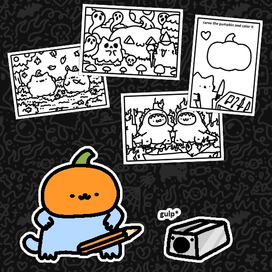 COLORING PAGES HALLOWEEN 2026 product image (1)