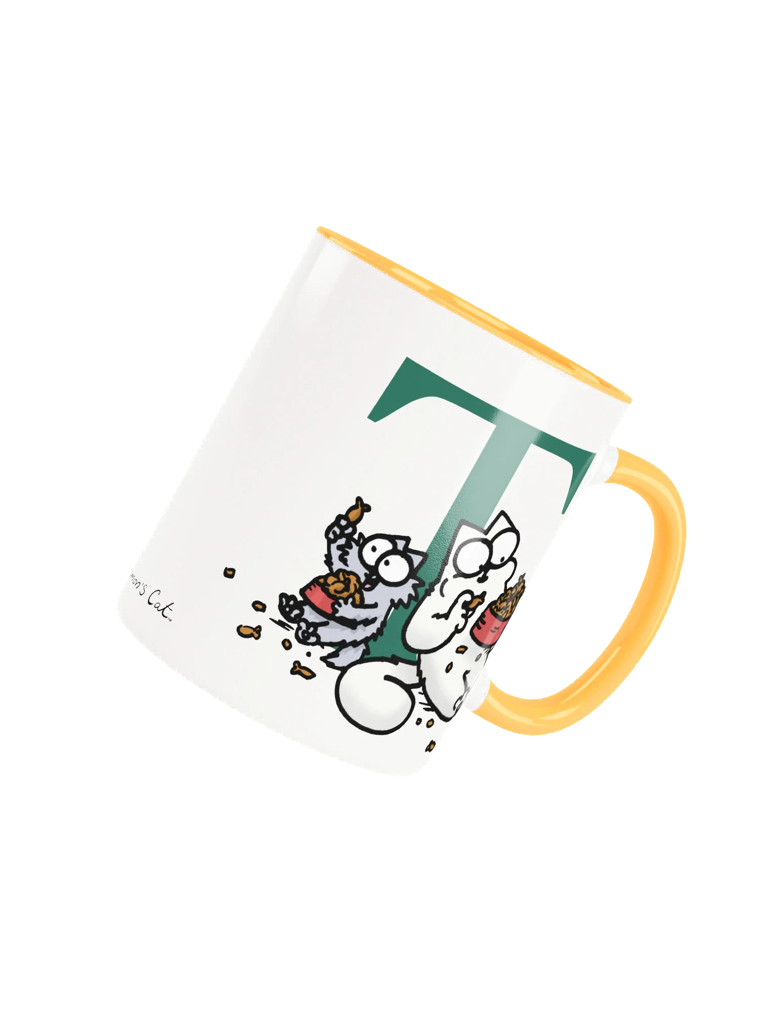 Cat Monogram Mug - T product image (4)