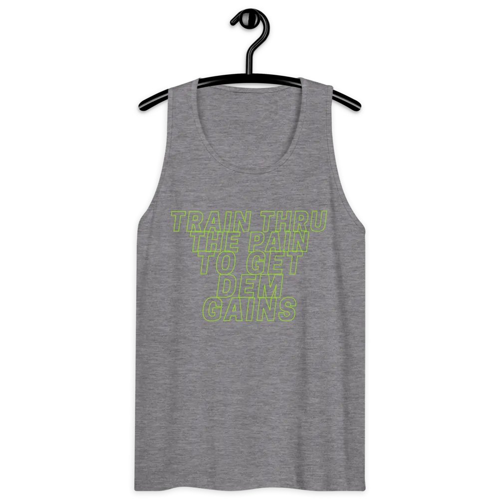 Train thru the pain - Vest product image (124)