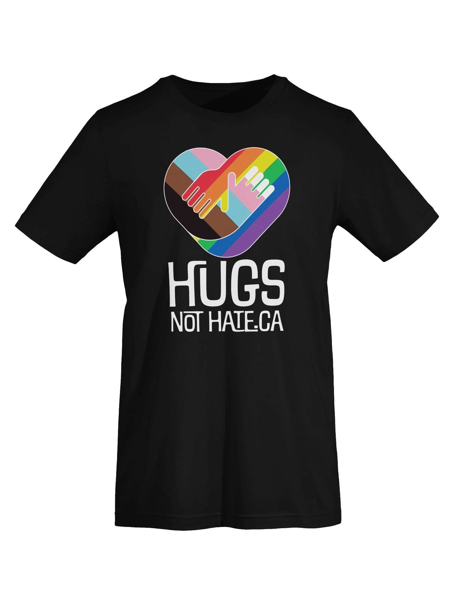Hugs Not Hate soft tee product image (5)