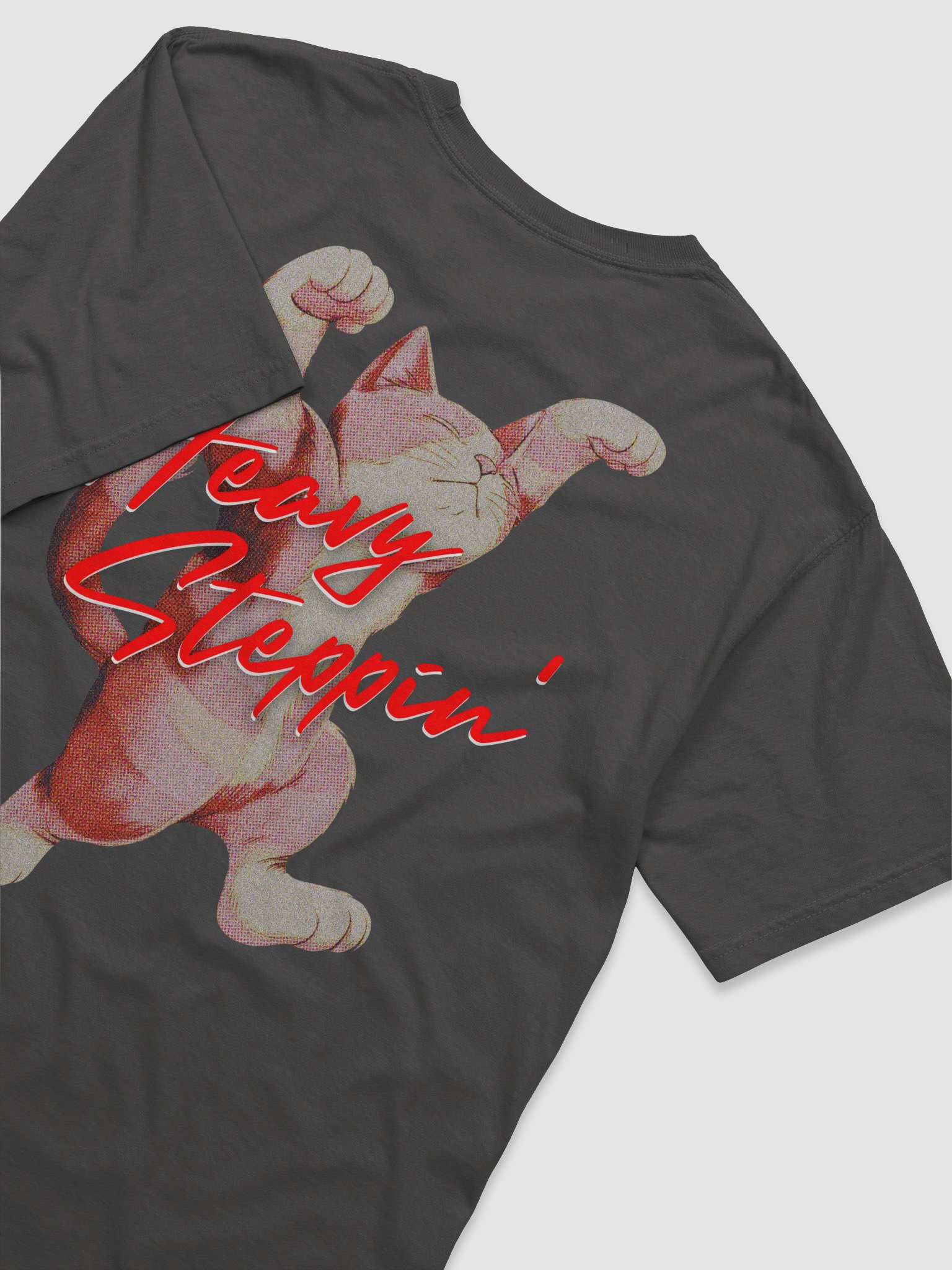 Heavy Steppin Cat T Shirt Kawaii Kitty product image (12)