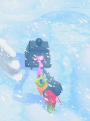 9 waves survived. Artifacts secured. Then the exit appeared… 🐸❄️ #IndieGame  #FroggyHatesSnow #survivalgame
