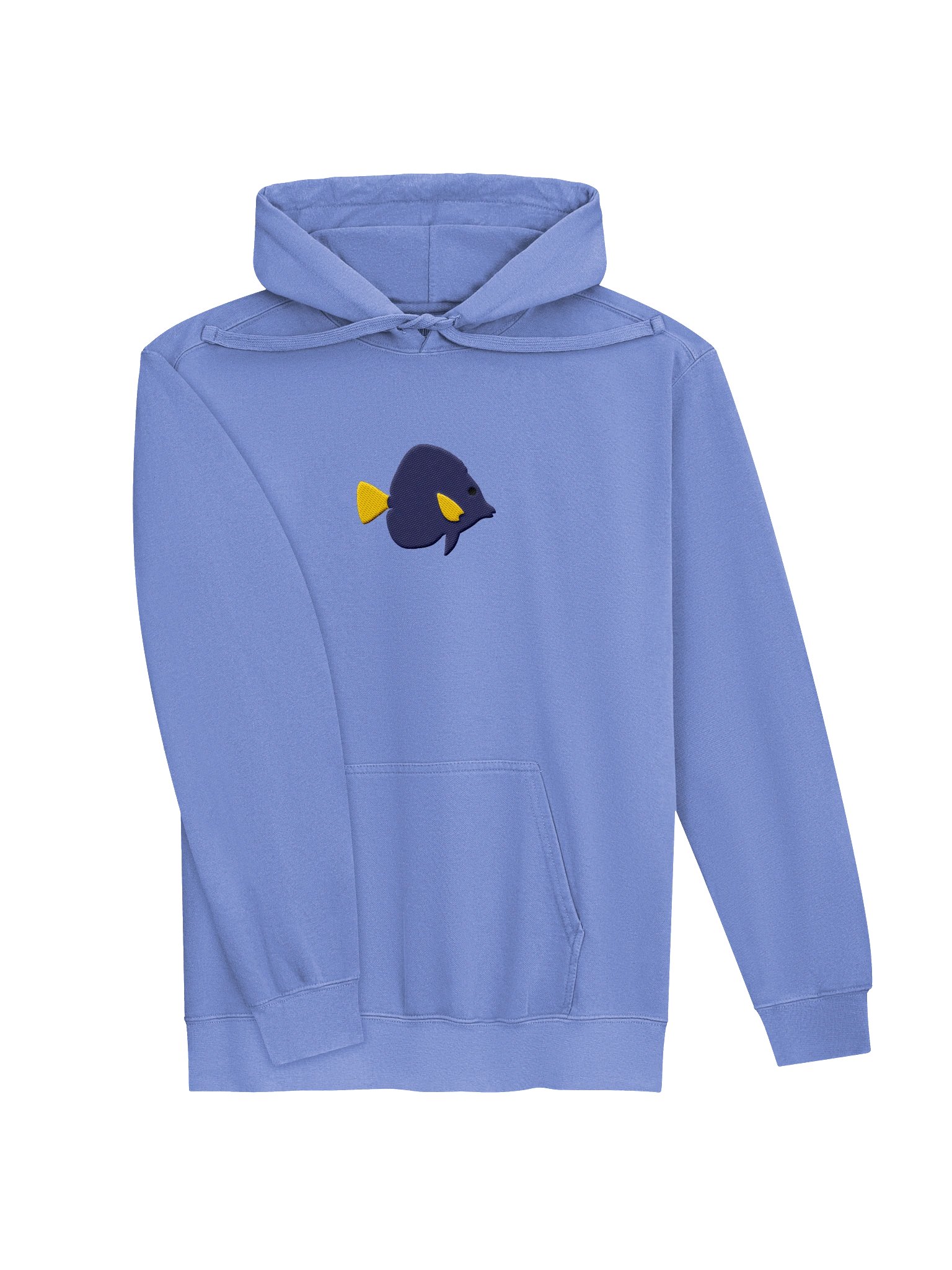Purple Tang Premium Hooded Sweatshirt (Embroidered) for Reef and Marine Aquarium Lovers product image (15)