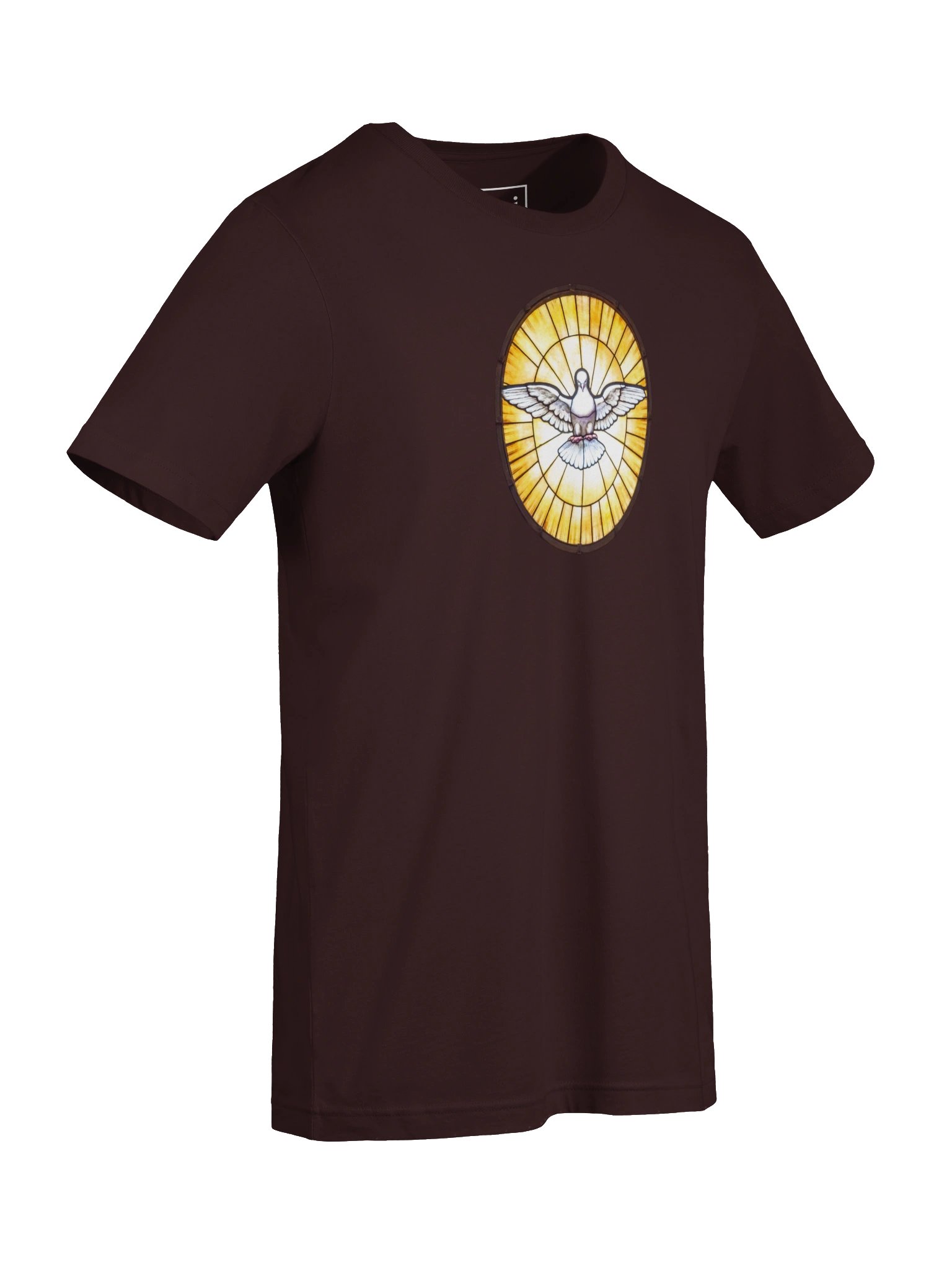 Holy Spirit Stained Glass Dove T-Shirt product image (5)