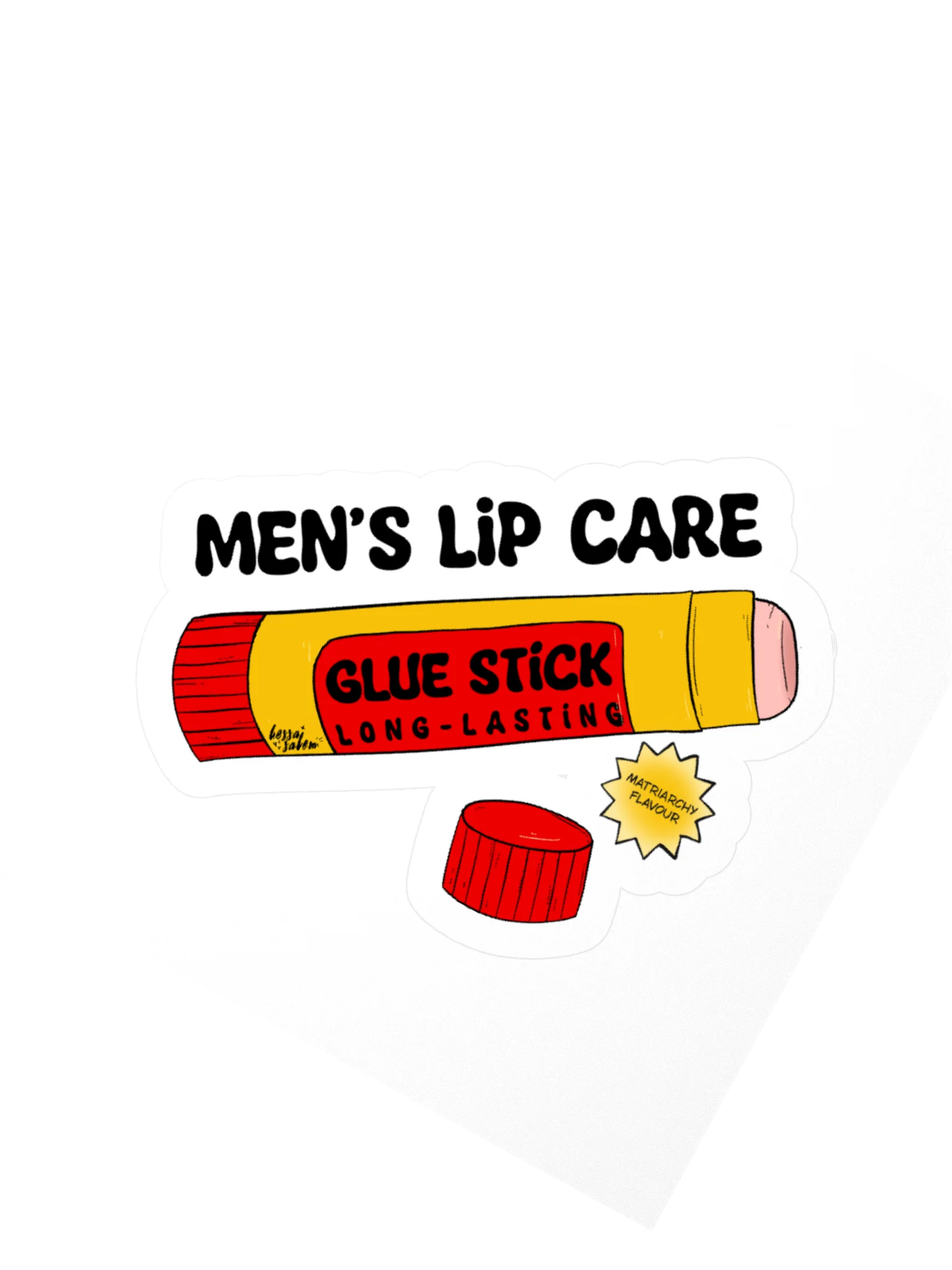 Men's Lip Care // Sticker product image (3)