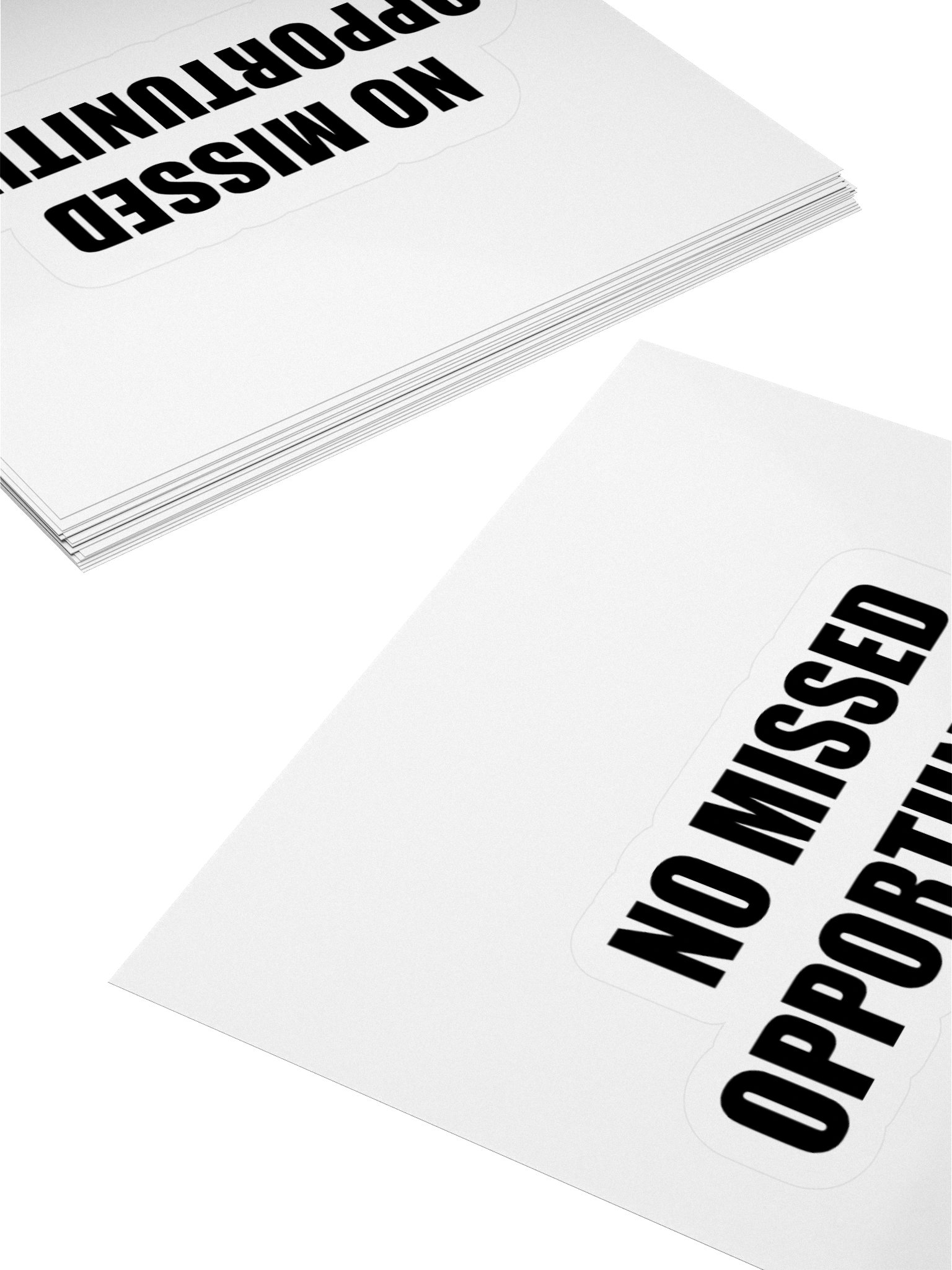 No Missed Opportunities Sticker product image (4)