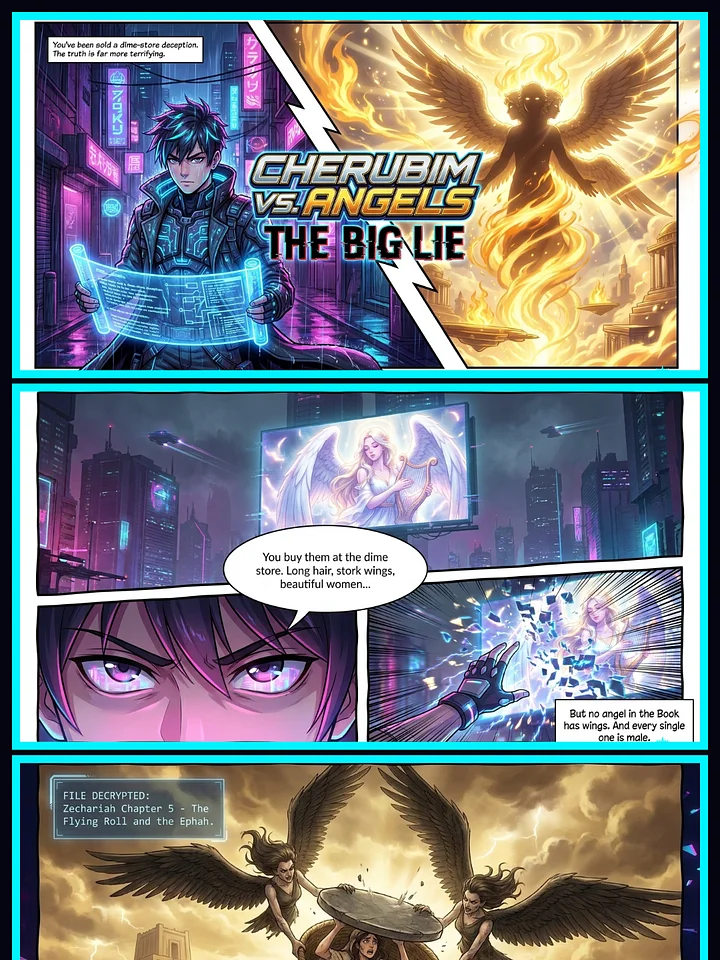 Cherubim vs. Angels: The Big Lie product image (1)