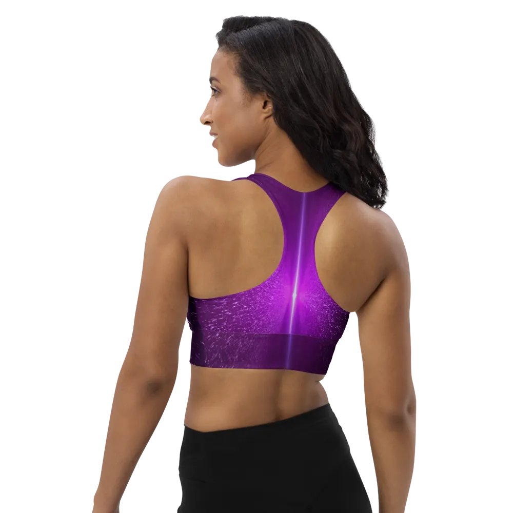 Radiant Burst Longline Sports Bra product image (3)