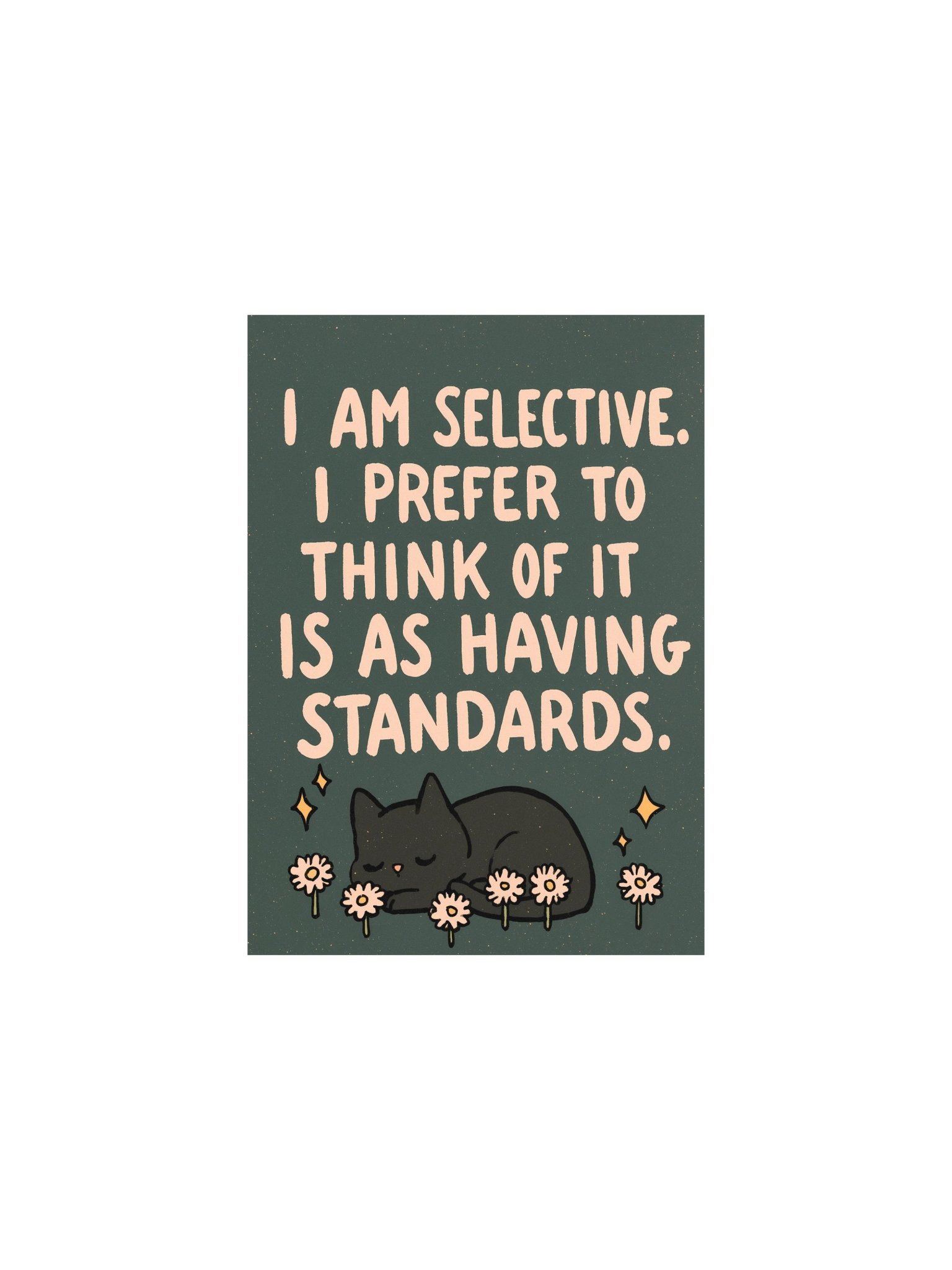 I’m Selective Cat Poster product image (2)