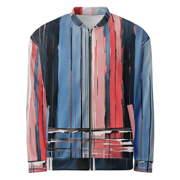 Stripe Bomber Jacket product image (1)