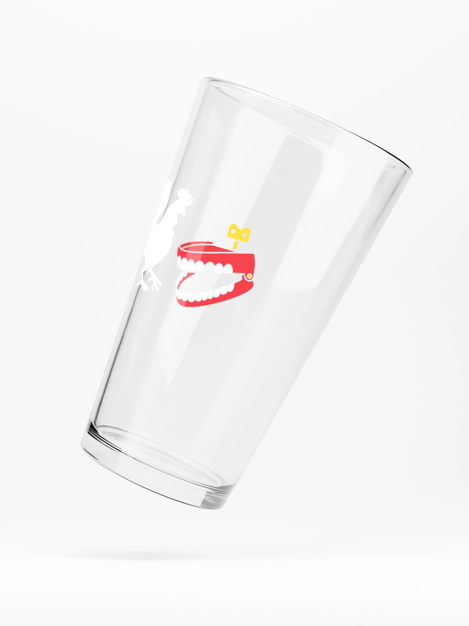 Battle Damage Pint Glass product image (1)