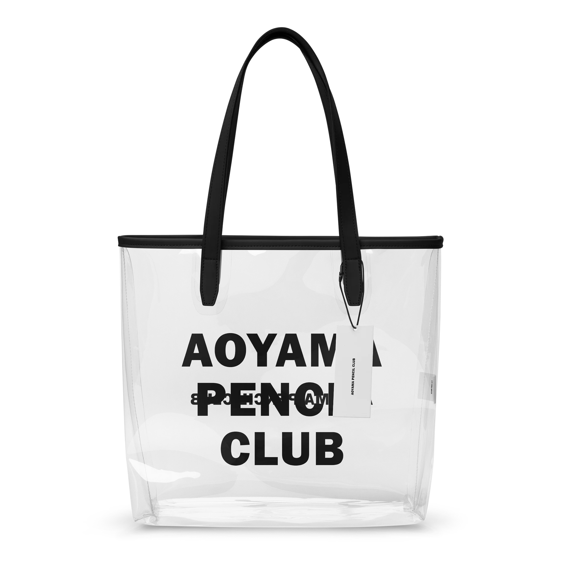 Clear Tote Bag - Black Logo product image (2)