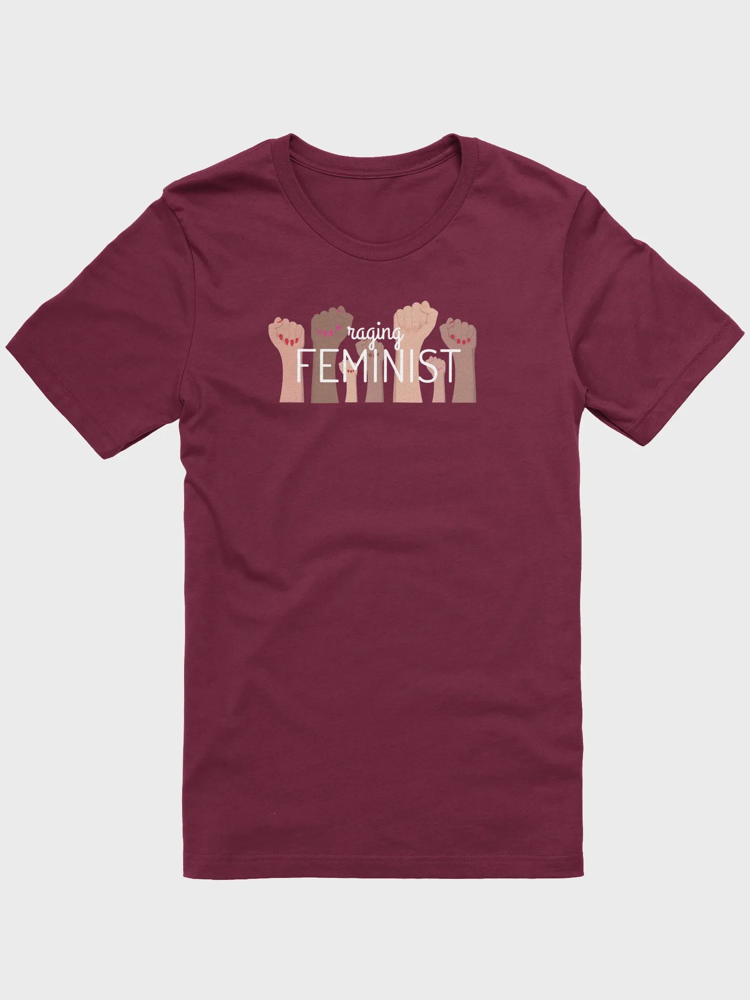 raging feminist (short sleeve tee) product image (1)
