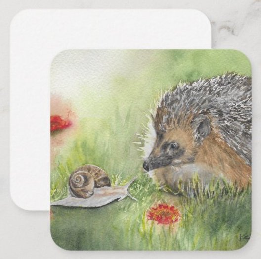 LKI Art Mini Card - "An Unexpected Visitor" product image (1)