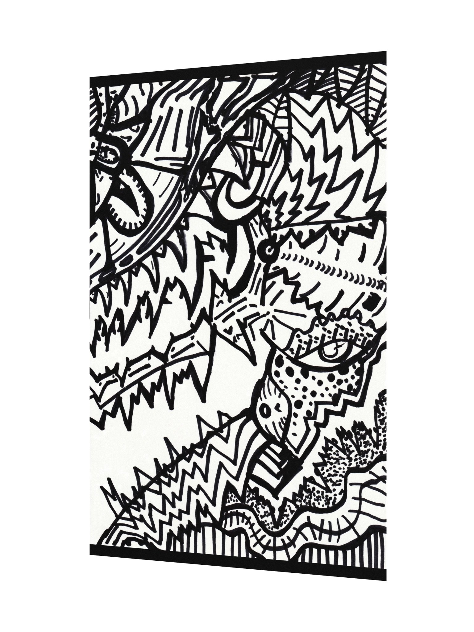 #22 Serpent - B&W Poster product image (3)