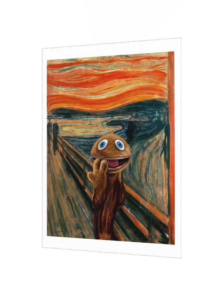 Screaming Zippy poster print (limited edition) product image (2)